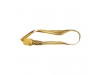 Golden Ribbon with black lines and Round Acorn Sword Knot