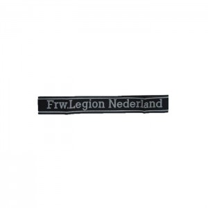 German SS Frw. Legion Nederland BEVO Cuff Title