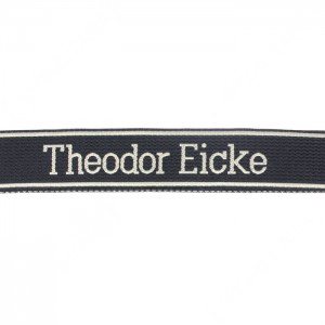 SS Theodor Eicke BEVO Cuff Title