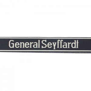 General Seyffardt BEVO Cuff Title