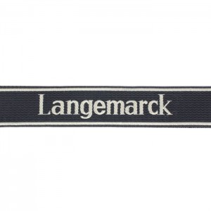 Langemarck BEVO Cuff Title