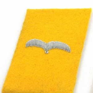 Luftwaffe Flieger Division Flieger Collar Tabs - Yellow
