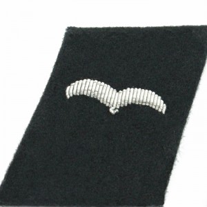 Luftwaffe RLM Construction Division Flieger Collar Tabs - Black