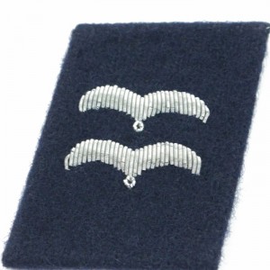 Luftwaffe Medical Division Gefreiter Collar Tabs - Dark Blue