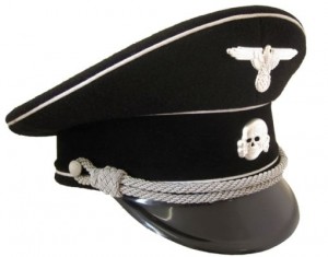 German Allgemeine Officer Visor Cap - Cotton Piping