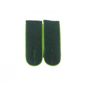 Bottle Green Meadow Green Piped EM Shoulder Boards - Grenadier