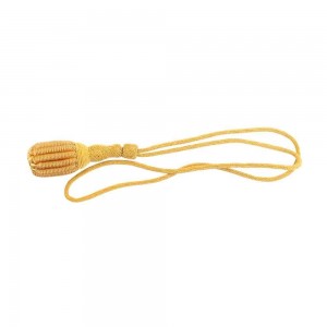 Golden Bullion Cord with Golden Bullion Acorn Military Sword Knot