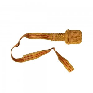 Golden Military Round Acorn Sword Knot