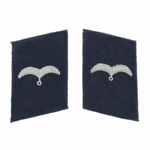Luftwaffe Medical Division Flieger Collar Tabs - Dark Blue
