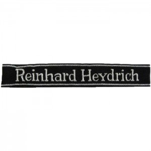 Reinhard Heydrich Officer Cuff Title