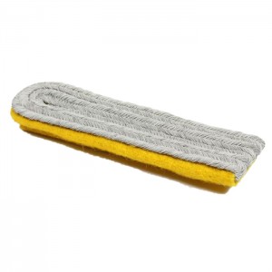German Officer Shoulder Boards - Gold Yellow Piped
