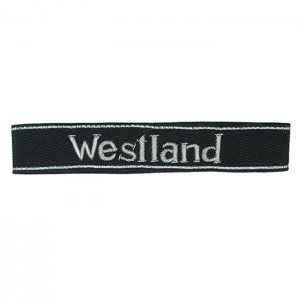 SS Westland Officers Cuff Title