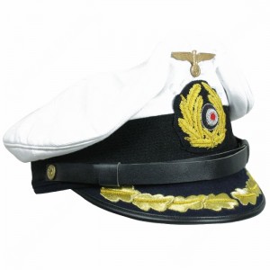 WW2 German Kriegsmarine Uboat Visor Cap - Captain