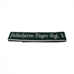 Fallschirm-Jager Regt 2 - Officers Cuff Title