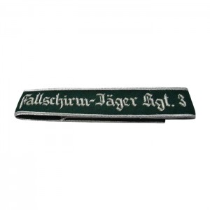 Fallschirm-Jager Regt 3 - Officers Cuff Title