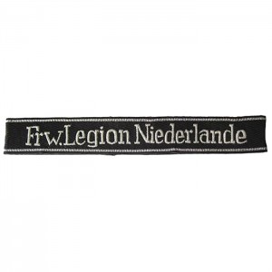 Frw. Legion Niederlande Officers Cuff Title