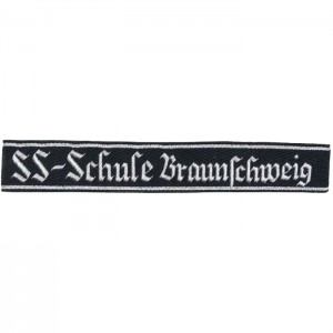 SS-Schule Braunschweig Officers Cuff Title