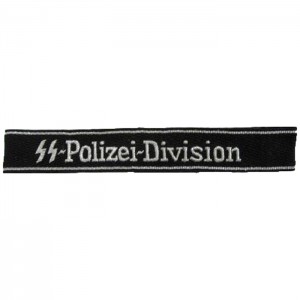 SS-Polizei-Division Officers Cuff Title