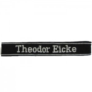 Theodor Eicke Officers Cuff Title