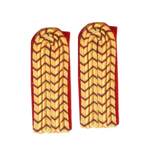 (WEW-112) Gold Shoulder Cord Uniform Shoulder Board Pair