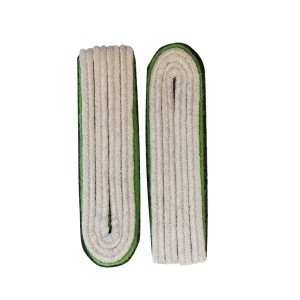 (WEW-118) Military Sliver Army Cord shoulder Board Pair 