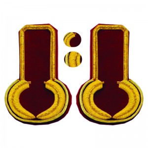 (WEW-329) Military Uniform Epaulette Pair
