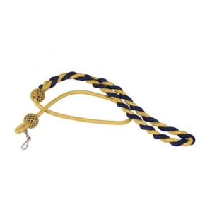 Military Uniform Black & Golden Shoulder Cord/Lanyard
