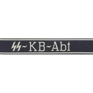 KB-ABT BEVO Cuff Title – Authentic WWII Military Insignia
