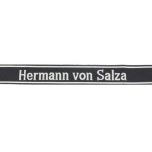 Hermann von Salza BEVO Cuff Title – Authentic Historical Insignia