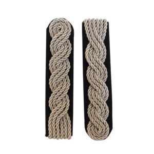 Military Gold Cord Navy Army Shoulder Board Pair