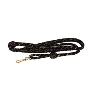 Security Uniform Black & Golden Viscose Shoulder Cord/Lanyard