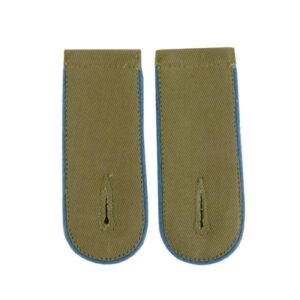 DAK Afrika Korps Cornflower Blue Piped EM Shoulder Boards – Medical