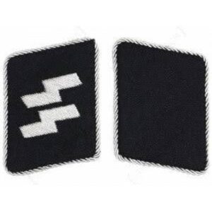 SS Officer Collar Tabs – Authentic Reproduction Military Insignia for Collectors and Reenactment