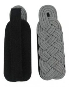 German Senior Officer Shoulder Boards – Black Piped