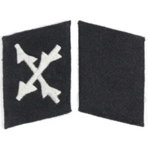 Cross of Burgundy Wallonien Collar Tabs – Military Insignia
