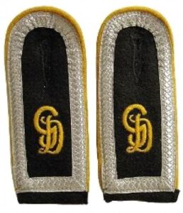 Grossdeutschland Black Unterfeldwebel Shoulder Boards – All Services