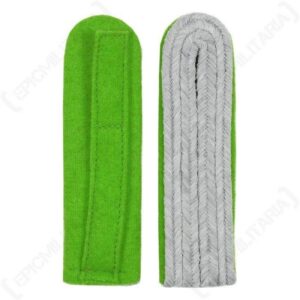 German Junior Officer Shoulder Boards – Meadow Green Piped