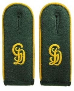 Grossdeutschland Bottle Green Shoulder Boards – All Services