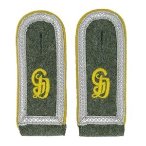 Grossdeutschland Field Grey Unterfeldwebel Shoulder Boards – All Services