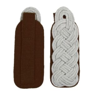 German Senior Officer Shoulder Boards – Copper Brown Piped