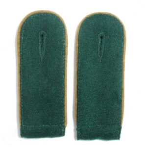 Bottle Green Brown Piped EM Shoulder Boards – Motorcycle/Recon