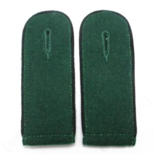 Bottle Green Black Piped EM Shoulder Boards – Pioneers