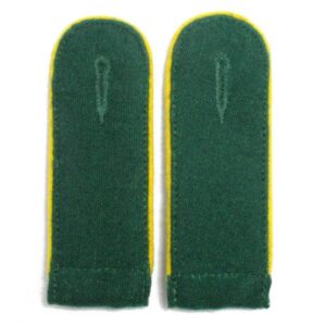 Bottle Green Golden Yellow Piped EM Shoulder Boards – Cavalry