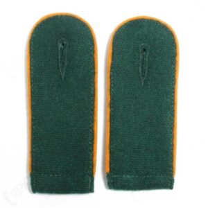 Bottle Green Orange Piped EM Shoulder Boards – Police