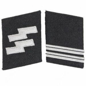 SS-Rottenführer Collar Tabs – Military Insignia