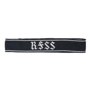 RFSS Officer Cuff Title for Military Collectors and Reenactors