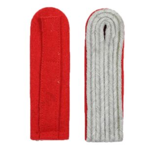 German Officer Shoulder Boards – Red Piped