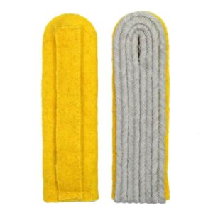 German Officer Shoulder Boards – Gold Yellow Piped