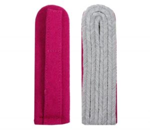 German Officer Shoulder Boards – Bordeaux Red