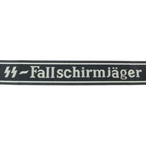 German SS Fallschirmjager BEVO Cuff Title – Authentic WWII Insignia